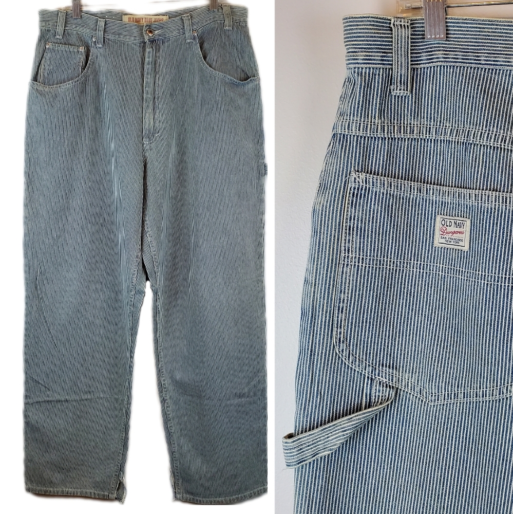 old navy baggy jeans mens 90s